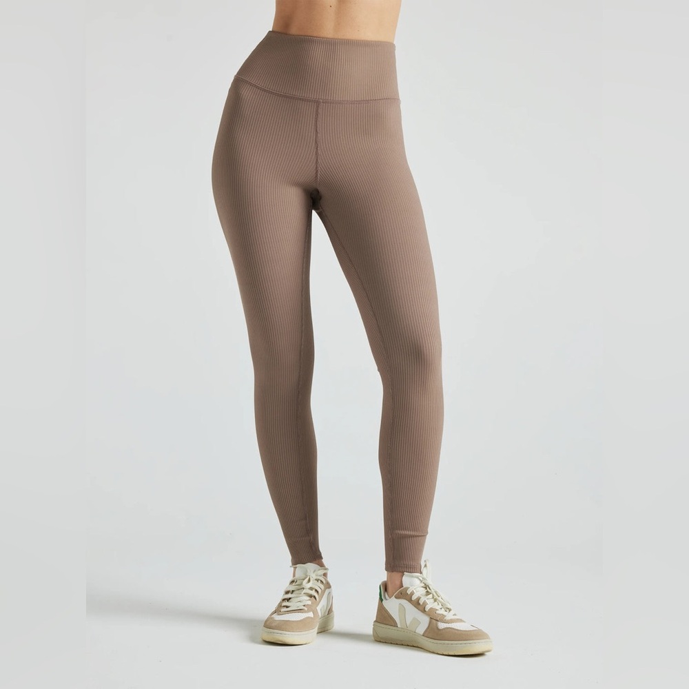 Losano Renew Rib Legging Leggings Tan color size Small S